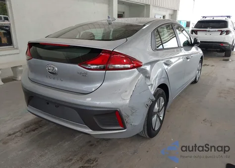 2022 Hyundai Ioniq Hybrid Blue z USA, uszkodzony, nr VIN KMHC65LC5NU269962